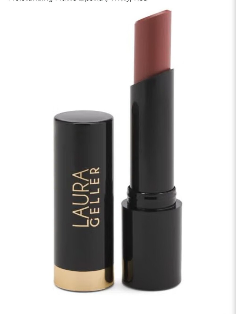 Laura Geller  Smart Pout Transfer Proof Moisturizing Matte Lipstick, Witty